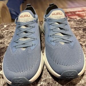 KURU Sky Blue Mesh Athletic Shoes